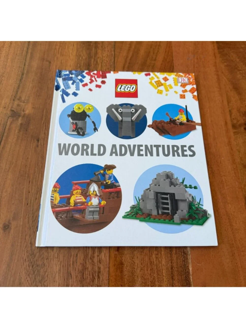 Lot of 5 LEGO Hardcover Ideas Books DK All Around Town Castles Spooky World Move